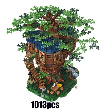 Дом на дереве Самая большая модель дерева Moc Building