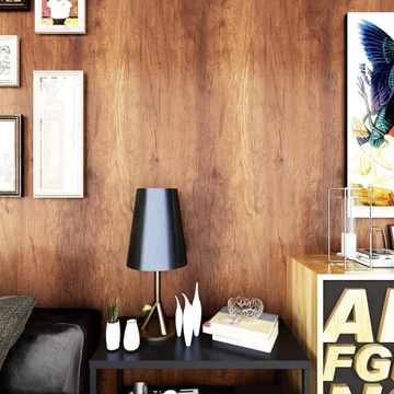 Самоклеящаяся мебельная пленка с деревянным внешним видом 40*500см для настольного шкафа