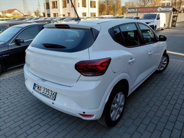 Dacia Sandero III 2023 Dacia Sandero LED Tablet Sensor Elektryka PDC Benzyna 67KM, zdjęcie 6