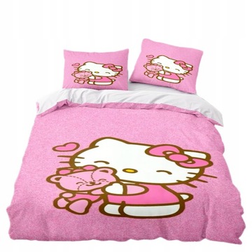 Pościel Moda Prezenty dziecko Hello Kitty 140x200