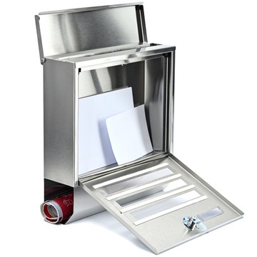 ПОЧТОВЫЙ ЯЩИК ИЗ НЕРЖАВЕЮЩЕЙ СТАЛИ ГАЗЕТЫ POCZTOWA INOX С ГАЗЕТНЫМ КАЧЕСТВОМ