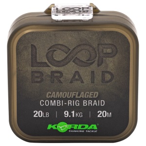 Korda Plecionka przyponowa miękka Loop Braid 20lb