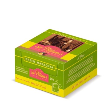 Sir Williams Tea Green Marakuja 50 saszetek