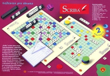 ALEXANDER Scriba gra słowna litery tworzenie słów 8+