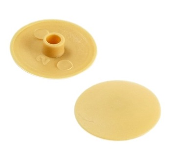 Zaślepka do mimośrodu fi 15 mm meblowa beż