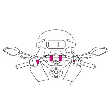 Водонепроницаемый держатель для телефона на мотоцикле