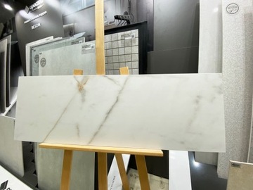 Nowość 30x90 marmur płytka ścienna matowa