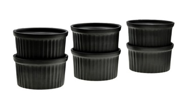 FOREMKI 6x MISECZKI DO MUFFINEK CREME BRULLE PORCE