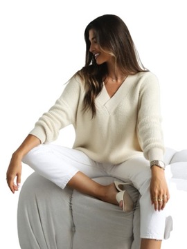 Cocomore ecru sweter UNI
