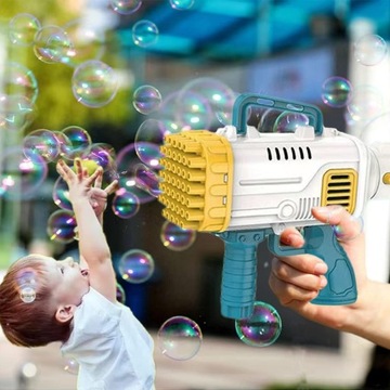 ПИСТОЛЕТ МАШИНА ДЛЯ МЫЛЬНЫХ ПУЗЫРЕЙ МИНИ БАЗУКА ГЕНЕРАТОР АКСЕССУАРЫ ЖИДКОСТЬ