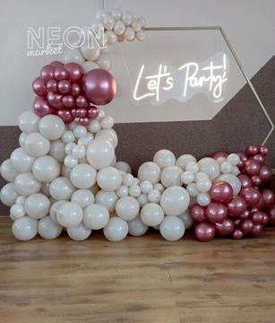 Светодиодная надпись Let's Party LED Neon LEDON