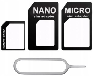CARD ADAPTERS - адаптер для NANO MICRO SIM карты