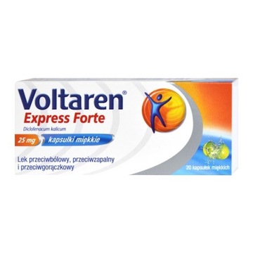 Voltaren Express Forte 20kaps. ból stawy
