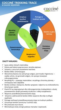 ТРЕККИНГОВАЯ ОБУВЬ TRACE R 37-38 Стельки для ТРЕККИНГОВОЙ ОБУВИ