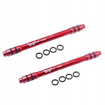 2Pcs Bike 12mm Thru Axle To Standard 9mm Wheel Adapter MTB