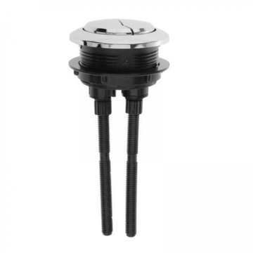 2x 48/58mm Toilet Dual Push Flush Button Lever with Rods Replacements