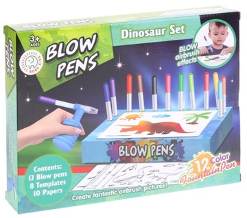 Творческое Художественное Искусство Набор Надувных Маркеров Шаблоны Динозавров