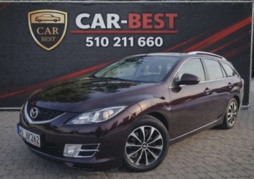 Mazda 6 II Kombi 1.8 MZR 120KM 2008 Mazda 6 Mazda 6 1.8 Exclusive 1.8 Benzyna 120KM
