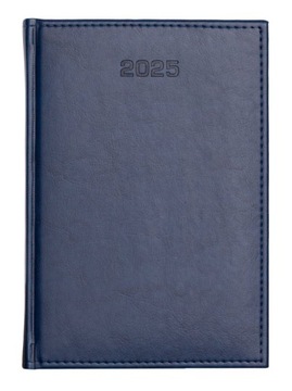 2025 terminarz A5 dzienny soboty niedziele osobno ekoskóra papier chamois