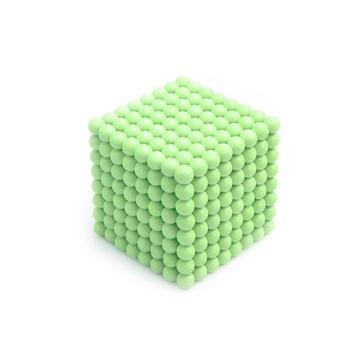 Kulki Magnetyczne 5mm duże 512 szt Fluorescencyjne