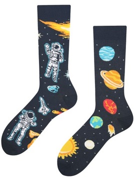 Kolorowe skarpetki Todo Socks Kosmos Planety 35-38