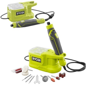 RYOBI МИНИ-ШЛИФОВАЛЬНЫЙ СТАНОК DREMEL ТИПА ГРАВИРОВАЛЬНЫЙ СТАНОК 18V RRT18