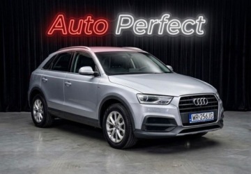 Audi Q3 I SUV Facelifting 1.4 TFSI cylinder on demand 150KM 2018 Audi Q3 1.4T 150KM S-Tronic Sline VAT23 Navi PDC Climatronic Drive Select