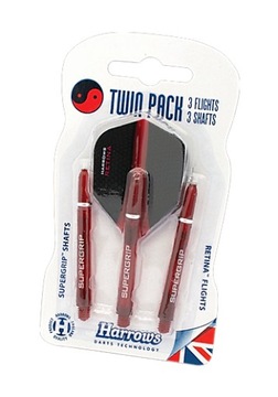 ZESTAW SHAFTY I PIÓRKA - HARROWS TWIN PACK