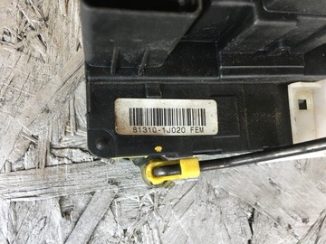 HYUNDAI I20 I 08-15 ZÁMEK DVEŘE LEVÝ PŘEDNÍ EVROPA 4 PIN