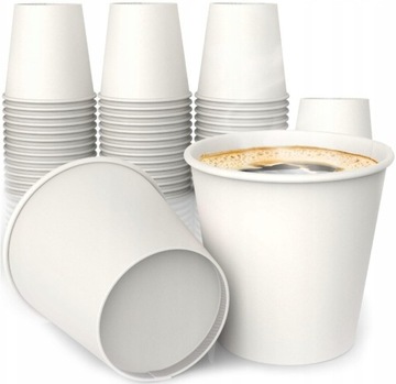 KUBKI PAPIEROWE DO KAWY BIAŁE 300ML 50SZT (opłata SUP wliczona)