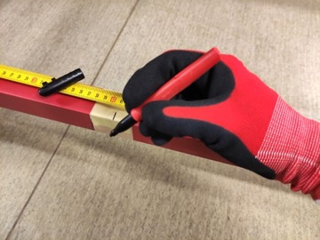 СТРОИТЕЛЬНЫЙ МАРКЕР, ЧЕРНАЯ РУЧКА, 4 ШТ, ВОДОНЕПРОНИЦАЕМЫЙ, ПРОЧНЫЙ, БЫСТРОСЫХАЮЩИЙ