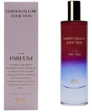 PERFUMY ZARA MARSHMALLOW ADDICTION WODA PERFUMOWANA 80ML EAU DE PARFUM NEW