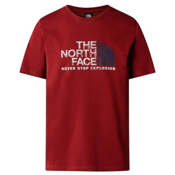 The North Face T-Shirt Rust 2 Rozmiar L Czerwony - NF0A87NWPOJ