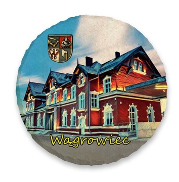 WĄGROWIEC magnes na lodówkę kamień naturalny 979 M
