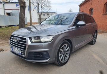 Audi Q7 II SUV 3.0 TDI 272KM 2015 Audi Q7 LED S-Line Panorama GetHelp 3.0 Diesel 272KM, zdjęcie 9