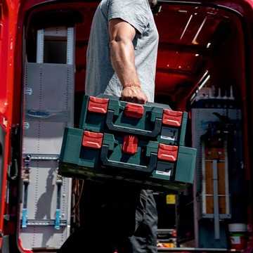 Чемодан METABOX 145L для отверток Metabo 18 В