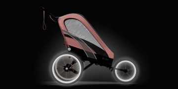 Cybex Zeno Отбеленный прицеп для бегового велосипеда