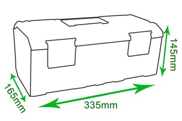 ИНСТРУМЕНТАЛЬНЫЙ ЯЩИК ИНСТРУМЕНТЫ 16 + 13 duoBOX PRO