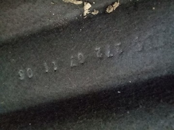 FORD FUSION FACELIFT POLIČKA ZADNÍ KUFRU