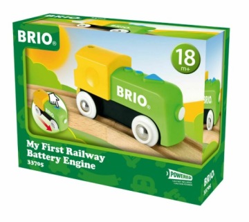 BRIO MOJA PIERWSZA LOKOMOTYWA BATERIE 33705