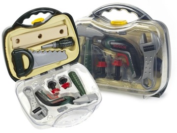 Чемодан с дрелью KLEIN Bosch Mini и инструментами.