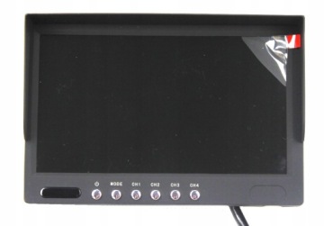 7PALCOVÝ Monitor S Možností Připojení 4 Kamer