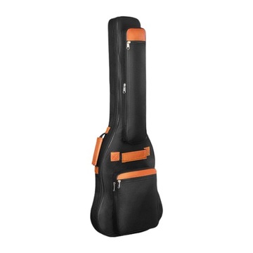 Elektryczna gitara basowa z tkaniny Oxford. Gitara elektryczna