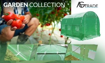 САДОВЫЙ ТУННЕЛЬ (ФОЛЬГА+КАРКАС) 3х2х2м ТЕПЛИЦА 6м2