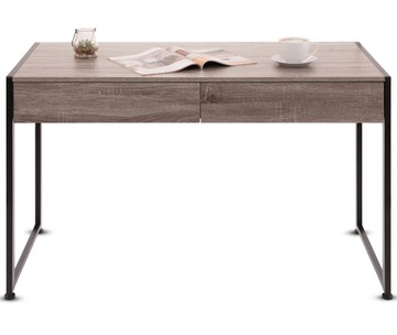 OUTLET LOFT СТОЛ SONOMA ДУБ TABAC КОМПЬЮТЕР МЕТАЛЛ R20FFTDSK002