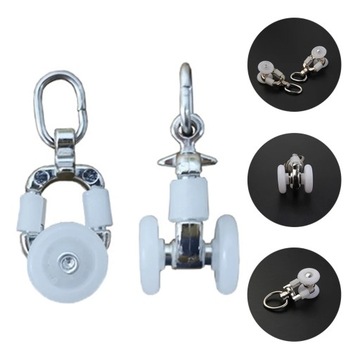 Бесшумные роликовые направляющие для штор, 20 шт.