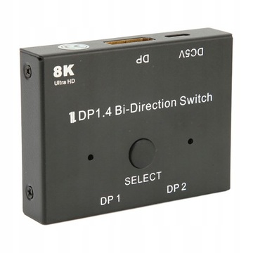 Displayport 1.4 Switch 8K 60 Гц 1 в 2 и 2 в 1