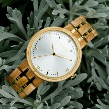 ЭЛЕГАНТНЫЕ ЖЕНСКИЕ ЧАСЫ BOBO BIRD T96-3, КРАСИВЫЕ