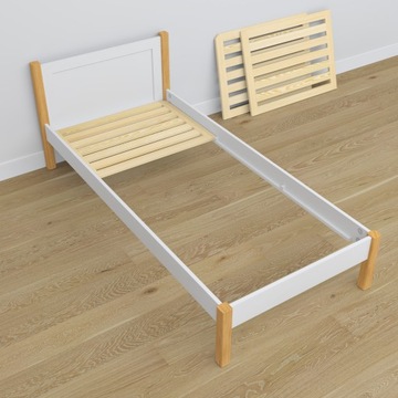 Кровать односпальная с ящиком для матраса Н02 100х180