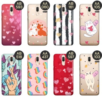 ETUI DO HUAWEI MATE 10 LITE WZORY LOVE MIŁOŚĆ ZAKOCHANIE OBUDOWA POKROWIEC